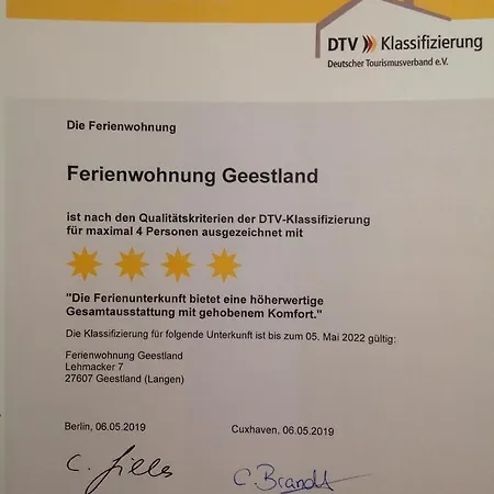 Fewo Geestland * Langen (Cuxhaven)